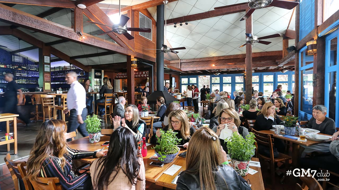 Almoço Entre Amigos lotou o Seo Rosa Gramado (Foto: Guilherme Gongra)