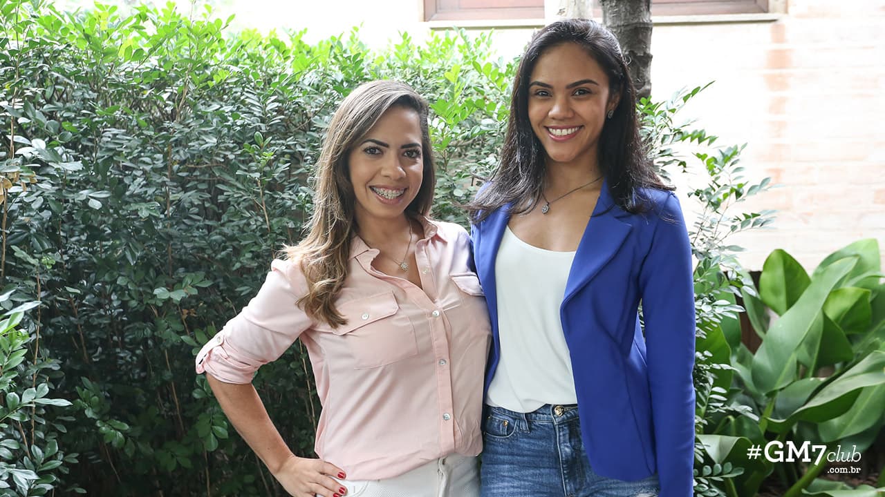 Carol Bonfim e Stefania Carmo (Foto: Guilherme Gongra)