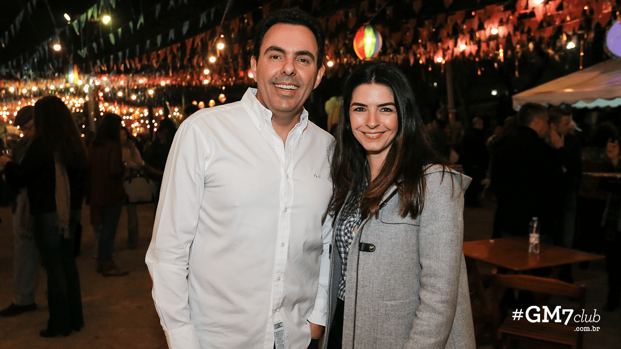 Gustavo Frison e Carol Natal (Foto: Guilherme Gongra)