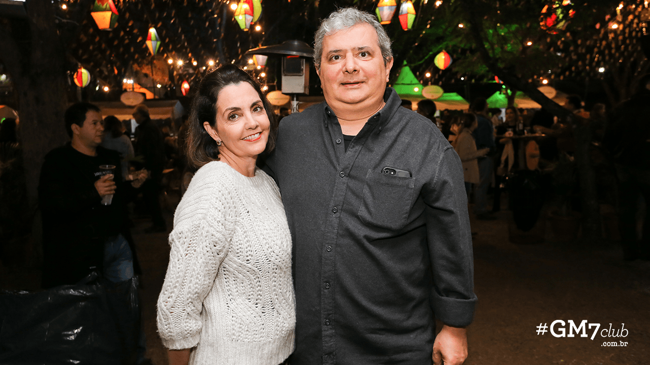 Alexandra e Salvador Scarpelli Junior (Foto: Guilherme Gongra)