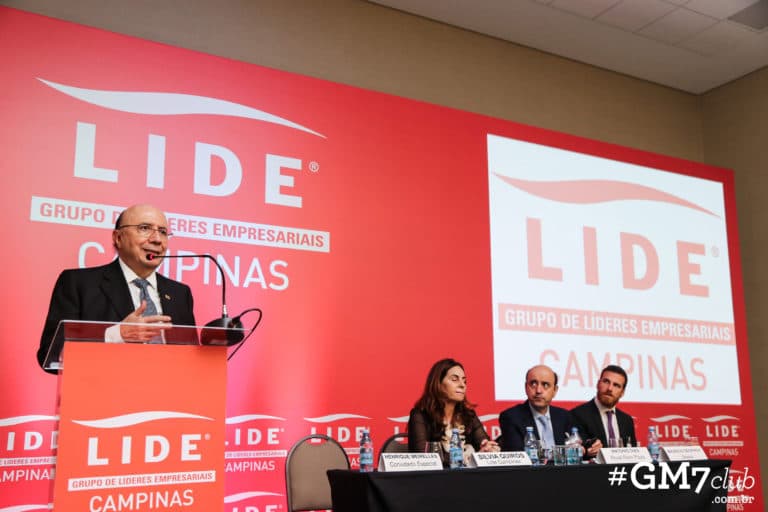 LIDE Campinas promove seminário com Henrique Meirelles. Confira: