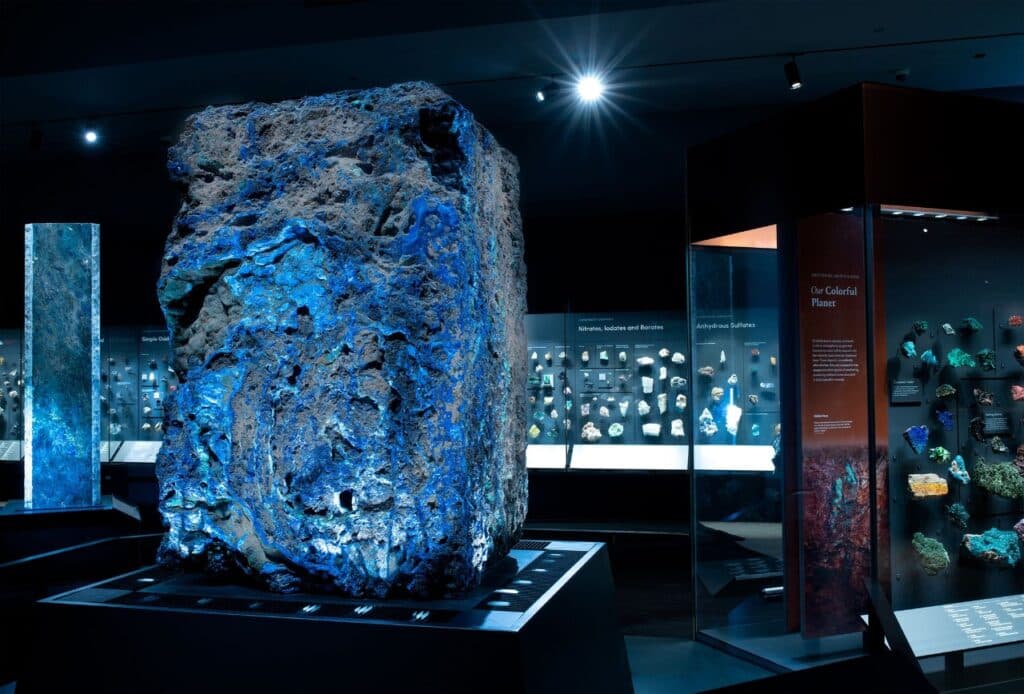 Museu de História Natural abre nova ala dedicada aos minerais