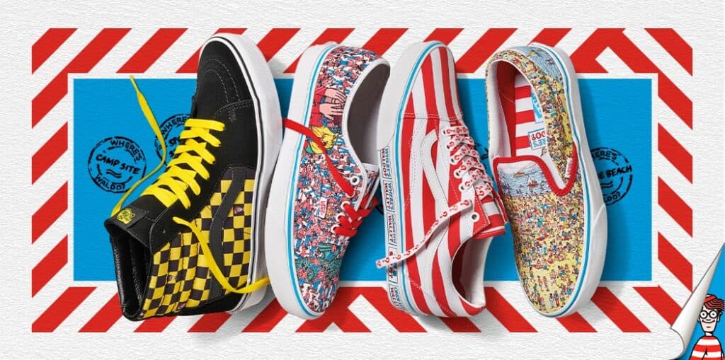 Vans lança coleção inspirada em ‘Onde Está Wally?’