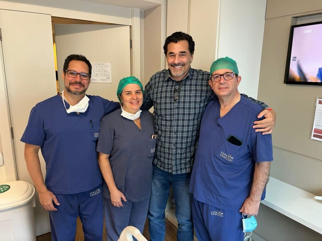 Após 28 dias internado, Luciano Szafir recebe alta e volta para Campinas