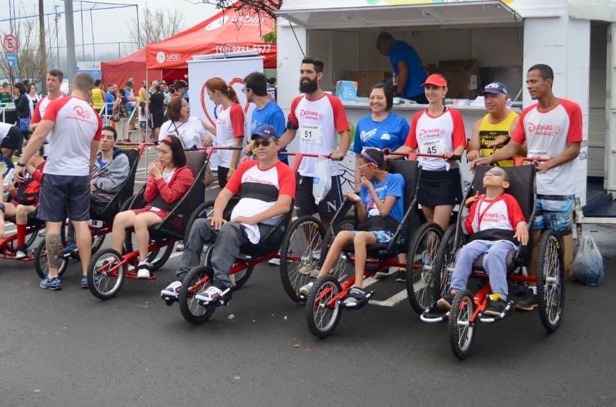 Contagem regressiva para a corrida de rua da Casa da Criança Paralítica