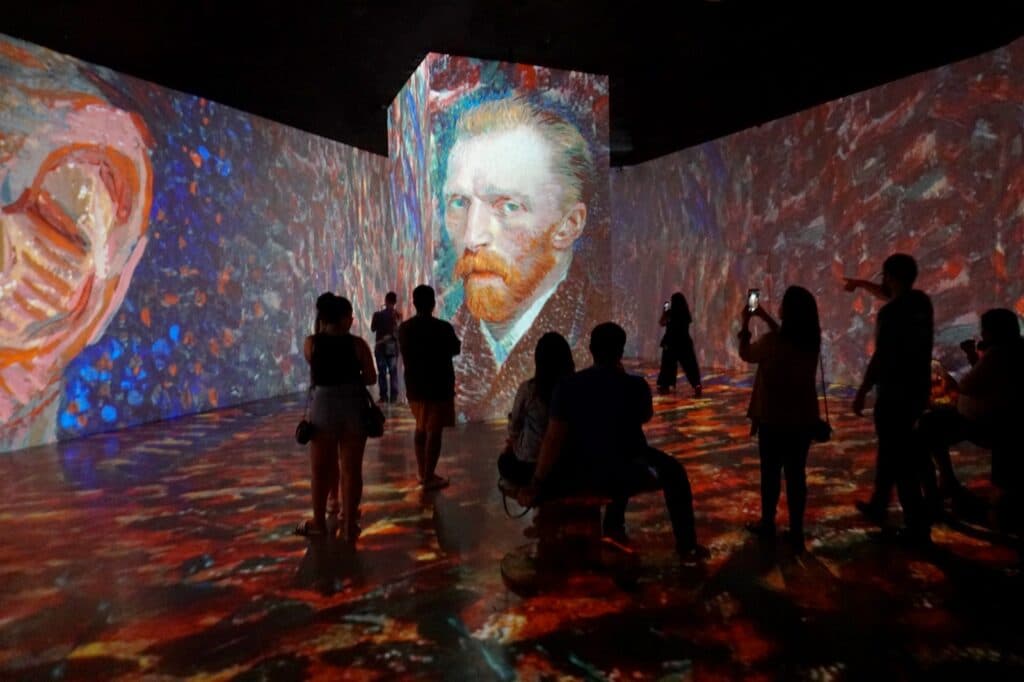 Parque D. Pedro Shopping recebe espetáculo Van Gogh & Impressionistas