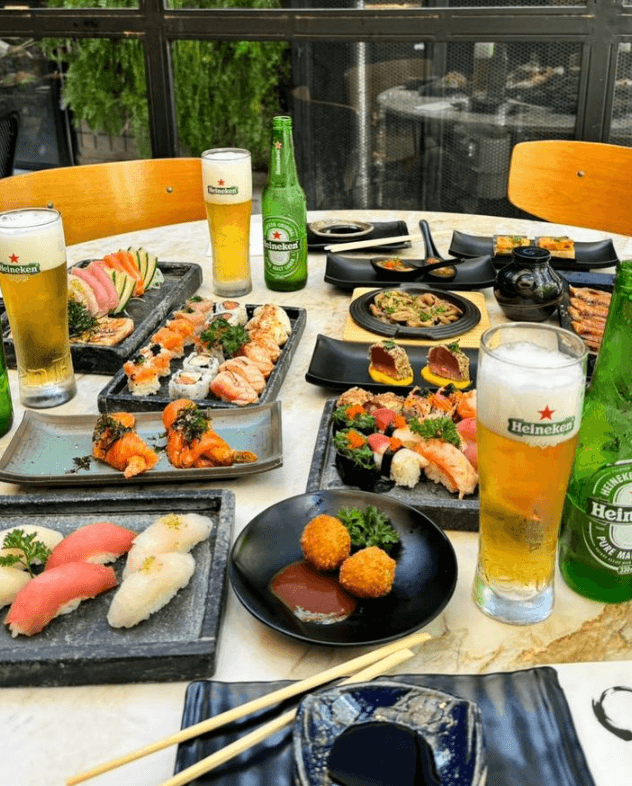 Férias: Restaurante japonês oferece cerveja à vontade no Happy Hour