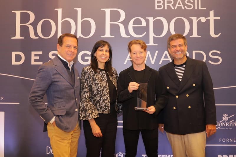 Jader Almeida é eleito designer do ano pela Robb Report Brasil