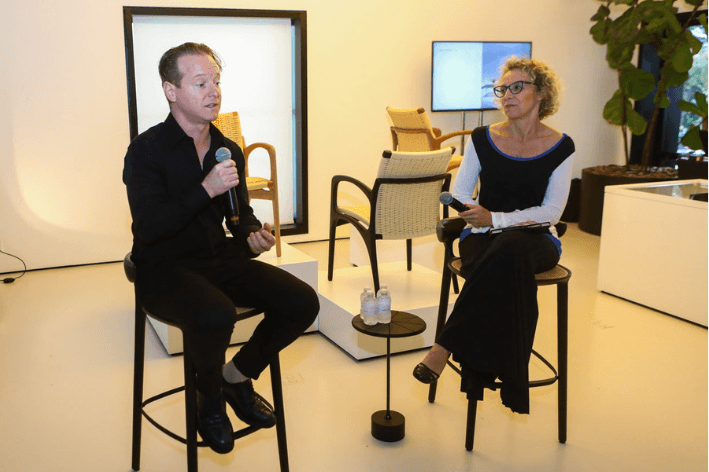Semana Design, na flagship jaderalmeida, marca 20 anos da cadeira DINNA