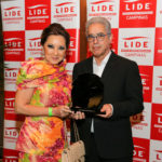 <h6>
				Evelyn Ido e Carlos Alberto Guimarães.
(Foto: Guilherme Gongra)
				</h6>