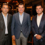 <h6>
				Luiz Fernando Bueno, Juan Quirós e Leo Sanchez.
(Foto: Guilherme Gongra)
				</h6>