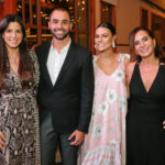 <h6>
				Priscila Quirós, Guto Qurós, Bárbara Siqueira e Silvia Quirós.
(Foto: Guilherme Gongra)
				</h6>